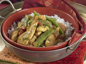Chicken and Sugar Snap Pea Curry