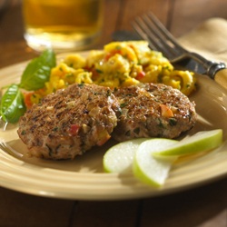 Chicken, Apple and Basil Sausage Patties