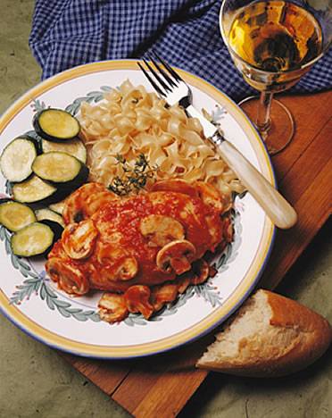 Chicken Cacciatore with Mushrooms