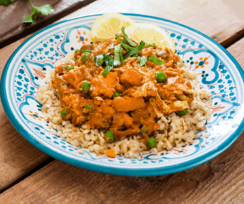 SLOW COOKER CHICKEN CURRY