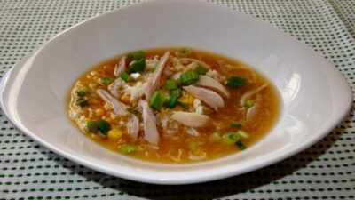 chicken egg drop soup