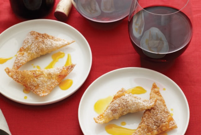 chicken filled brik