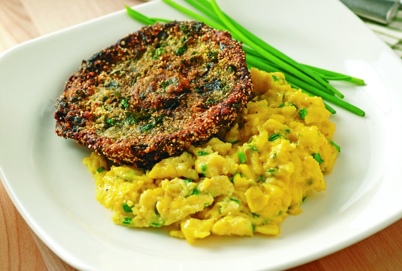 chicken fried portobellos