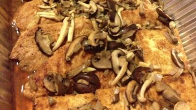 chicken or tofu marsala