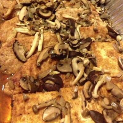 chicken or tofu marsala
