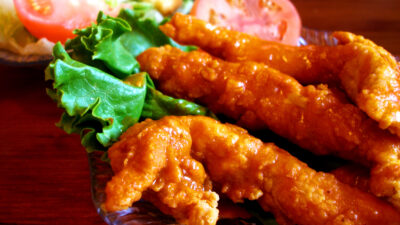 chicken and onion tenders