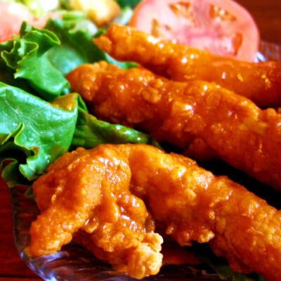 chicken and onion tenders