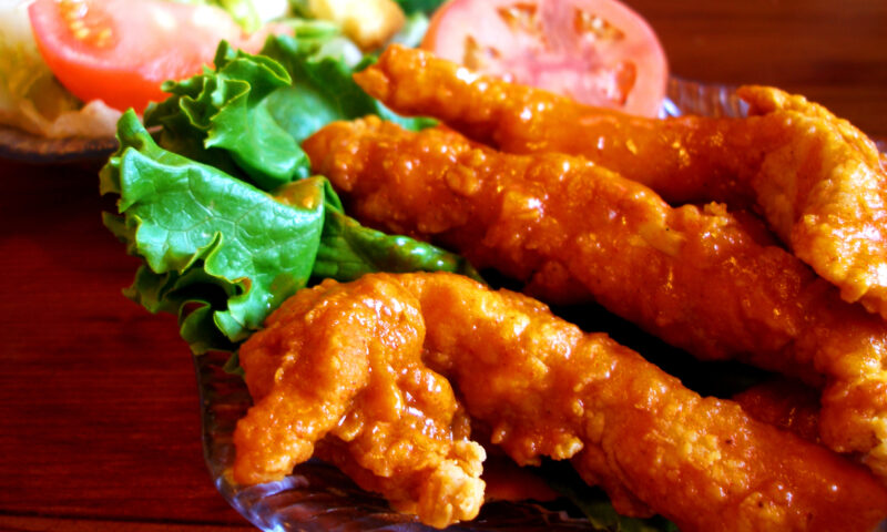 chicken and onion tenders
