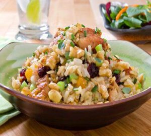 Chicken, Walnut & Brown Rice &ldquo;Family Favorite&rdquo; Stir Fry
