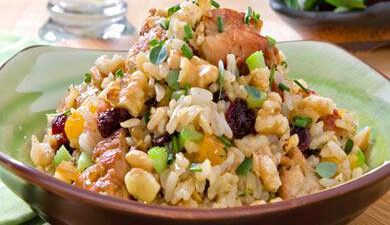 Chicken, Walnut & Brown Rice &ldquo;Family Favorite&rdquo; Stir Fry