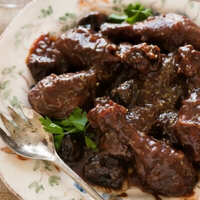 chicken with apple butter