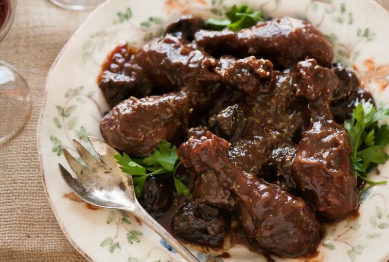 chicken with apple butter