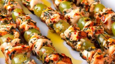 chicken with grapes