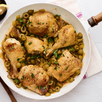 Chicken with Green Olives