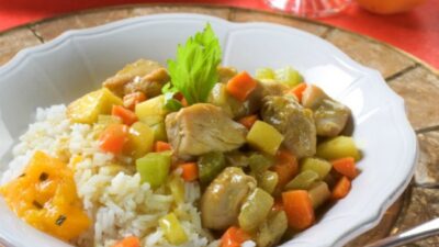 chicken with stone fruit1