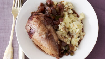 Chicken with Zucchini and Wine Stuffing