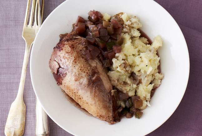 Chicken with Zucchini and Wine Stuffing