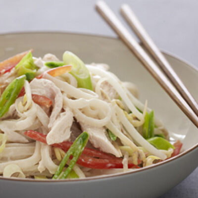 Chilled Chicken Noodle Salad