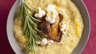 Chilled corn chowder