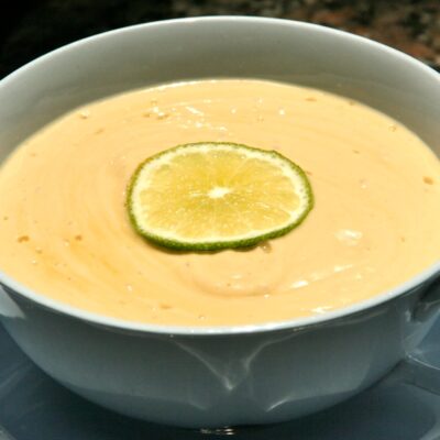 Chilled Cucumber Avocado Soup