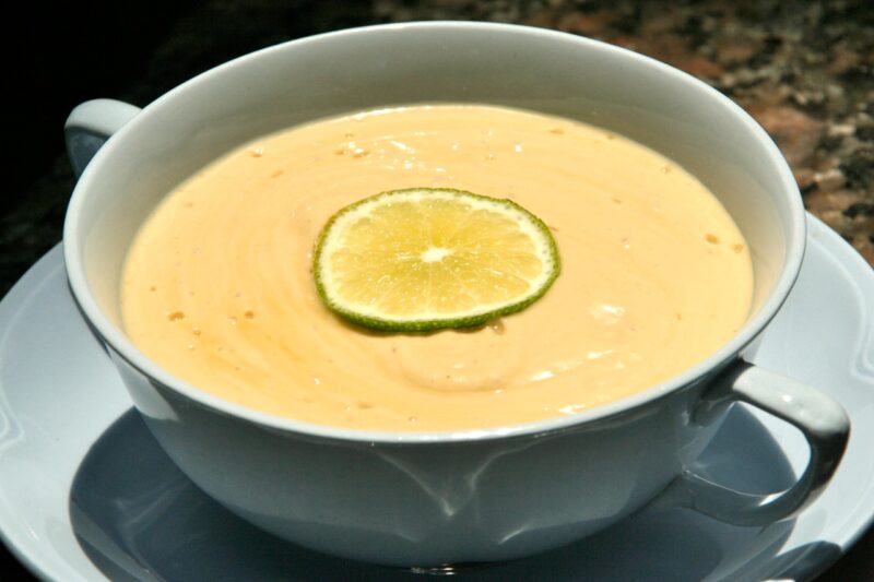 Chilled Cucumber Avocado Soup