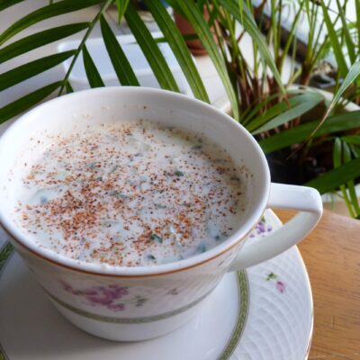 chilled labane soup