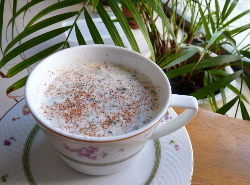chilled labane soup