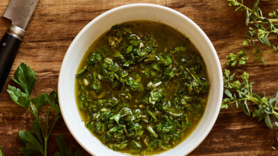 chimichurri blender sauce