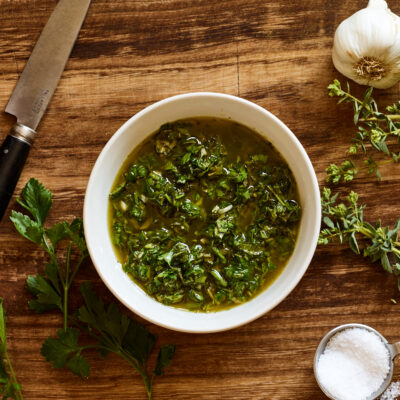 chimichurri blender sauce