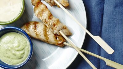 Chicken skewers