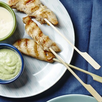 Chicken skewers
