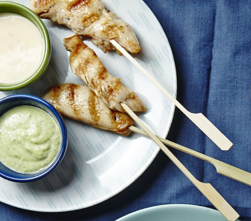 Chicken skewers