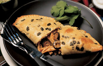 Chipotle Chicken and Olive Empanadas