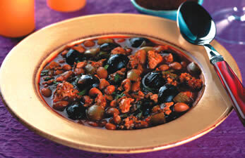 Chipotle Olive Turkey Chili