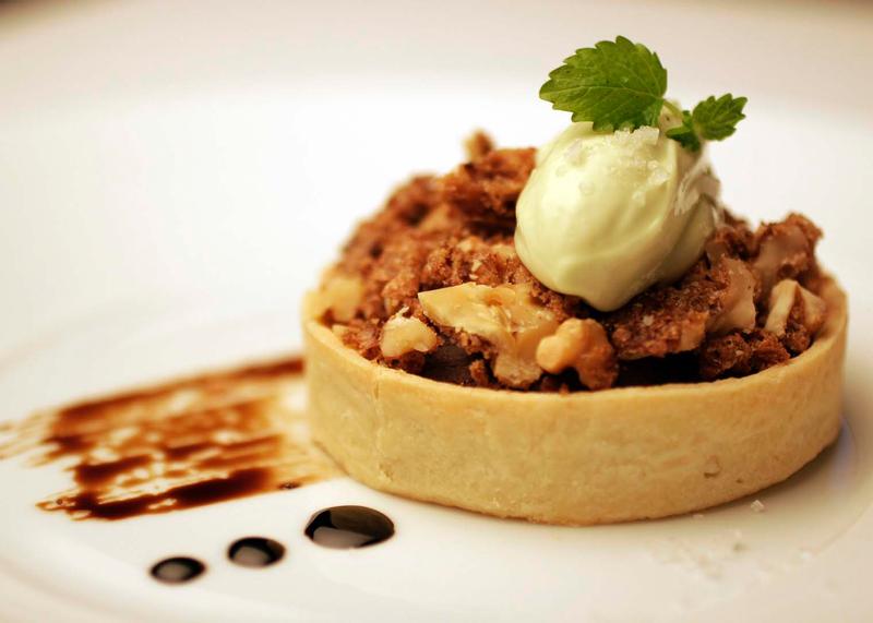 Chipotle Walnut Tart