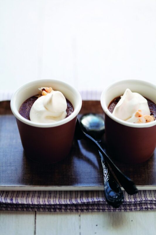 Chocolate Hazelnut Pots de Creme