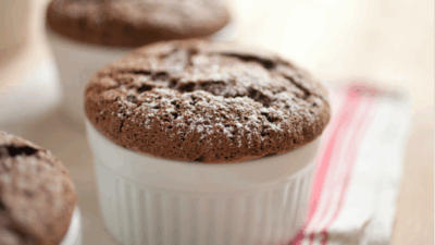 non dairy chocolate souffle