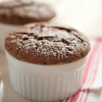 non dairy chocolate souffle