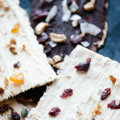 Chocolat Covered Matzo Bark