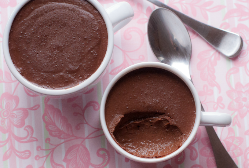 Chocolate Almond Pot Au Creme