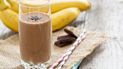 chocolate banana smoothie