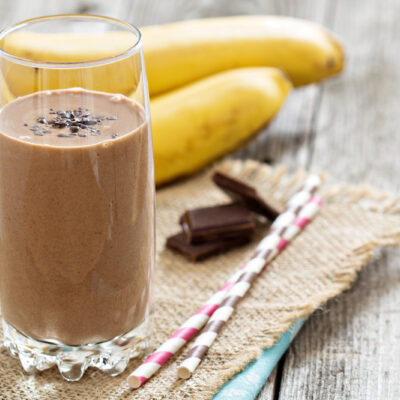 chocolate banana smoothie