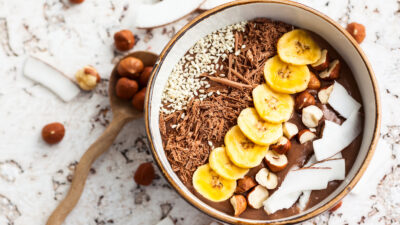 Chocolate Banana Smoothie Bowl