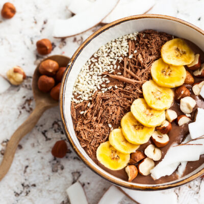 Chocolate Banana Smoothie Bowl