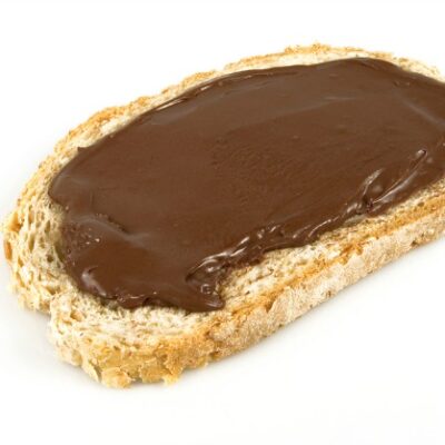 chocolate bread slice