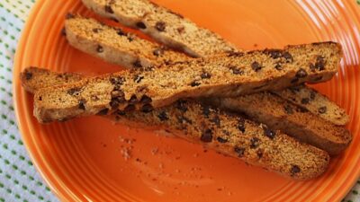 Chocolate Chip Biscotti