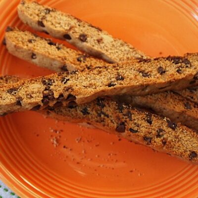 Chocolate Chip Biscotti