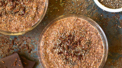 Chocolate Coconut Chia Pudding