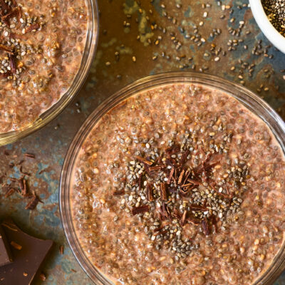 Chocolate Coconut Chia Pudding