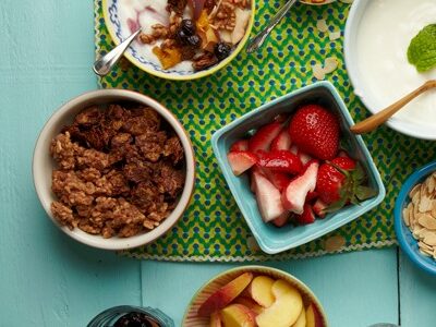chocolate covered bran flakes
